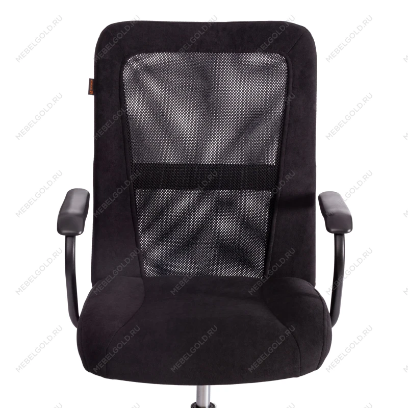 Кресло STAFF, флок/ткань, черный, 35/W-11 | изображение 5