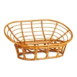 Диван MAMASAN/МАМАСАН 23/02 W/с подушкой, подушка 182х119 см, 169х102х80 см, Pecan (орех), флок, олива, 23 | изображение 4