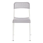 Стул ADDE (mod. C-049), металл/пластик, 39 х 49 х 78 см, Grey(серый)/White(белый) разборный | изображение 4