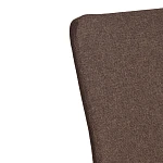 Стул обеденный La Rousse, NEW, ткань рогожка, коричневый/черный, 3М7-147, 45x55x93 см | изображение 7