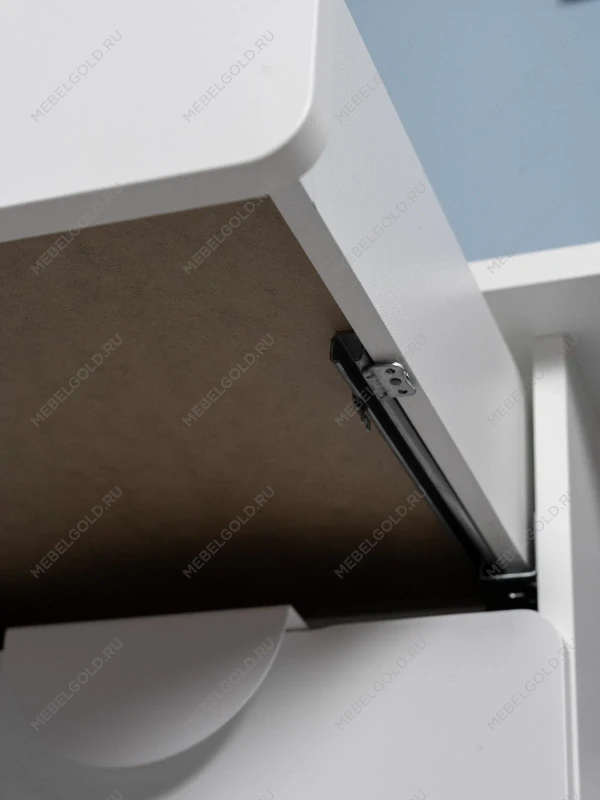 Стол письменный детский Пикси 120х75х57, белый (робкий подснежник) | изображение 7