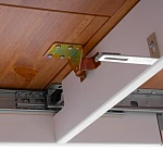 Стол Соната Люкс раздвижной/Sonata Lux extension table, массив сосны, антик/белый, 120-(150)х75х75 см | изображение 9