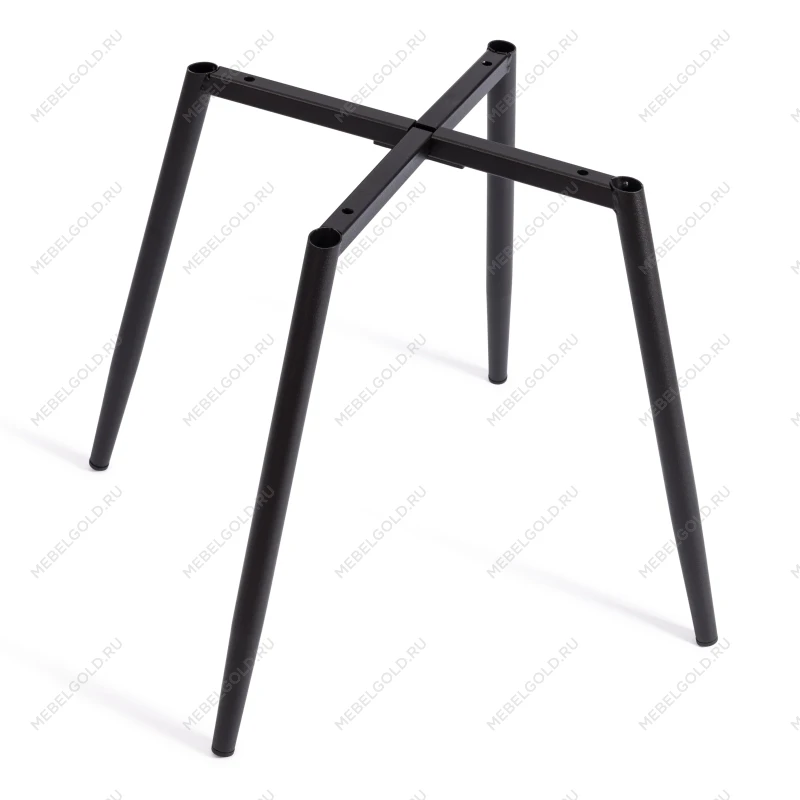 Стул обеденный Medeo, флок, молочный/черный, 4, 47х56х89 | изображение 10