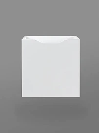 Модуль с дверцей для стеллажа ФОРА, 33х33х37, белый