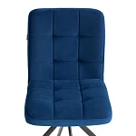 Стул обеденный Medeo, поворотный механизм 360, велюр, Blue (синий) | изображение 5