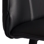 Полубарный стул Bari/Бари, экокожа, черный, 42х55х99 см | изображение 8