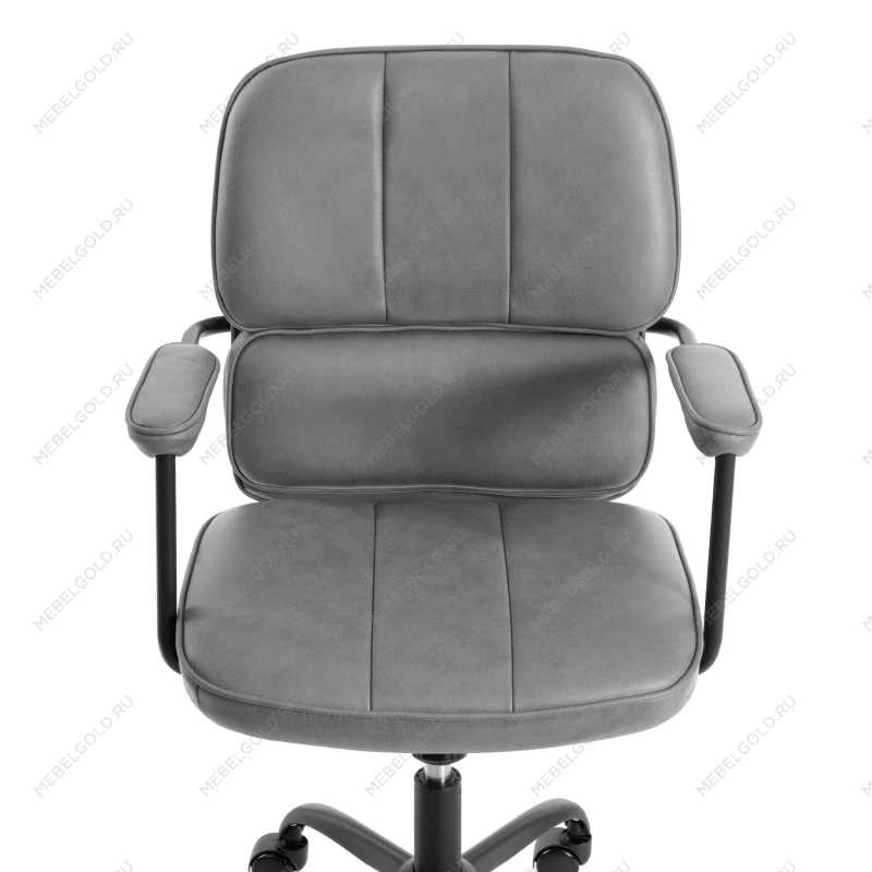 Кресло ALPHA, иск. замша, Grey (Cерый) | изображение 5