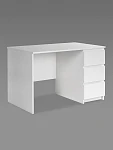 Стол письменный ГУД ЛАКК Кастор, 3 ящика, 116х65х75 см, белый | изображение 9