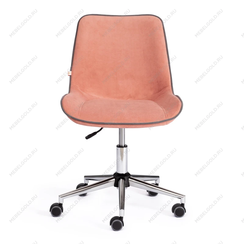 Кресло STYLE, флок, розовый, 137 | изображение 4