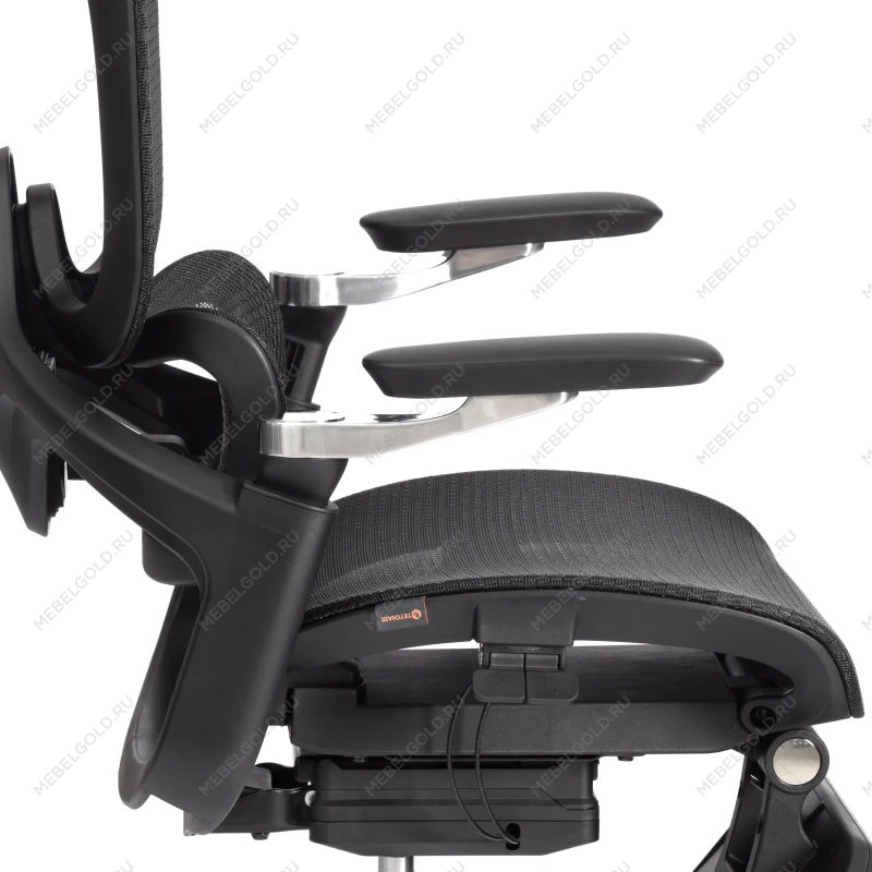 Компьютерное кресло Sakura, сетка, черный | изображение 10