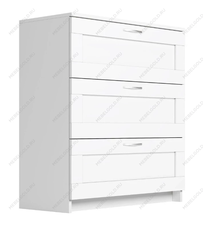 BRIMNES / СИРИУС комод ИКЕА / IKEA 3 ящика белый