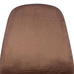 Стул BREEZE (mod. 4724), Велюр/металл, 44 х 53 х 87 см, Brown (коричневый) HLR11 / орех | изображение 6