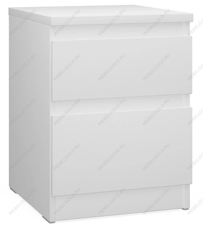 КАСТОР (KULLEN) тумба ИКЕА / IKEA 2 ящика белая - Выставка Балашиха