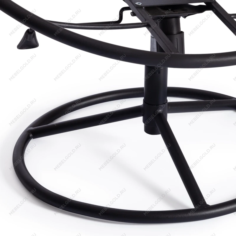 Кресло CLOUDE HOME, рогожка/металл, 97х98х90-96см, коричневый, 3М7-147 | изображение 12