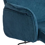 Кресло YORK, флок, синий, 32 | изображение 6