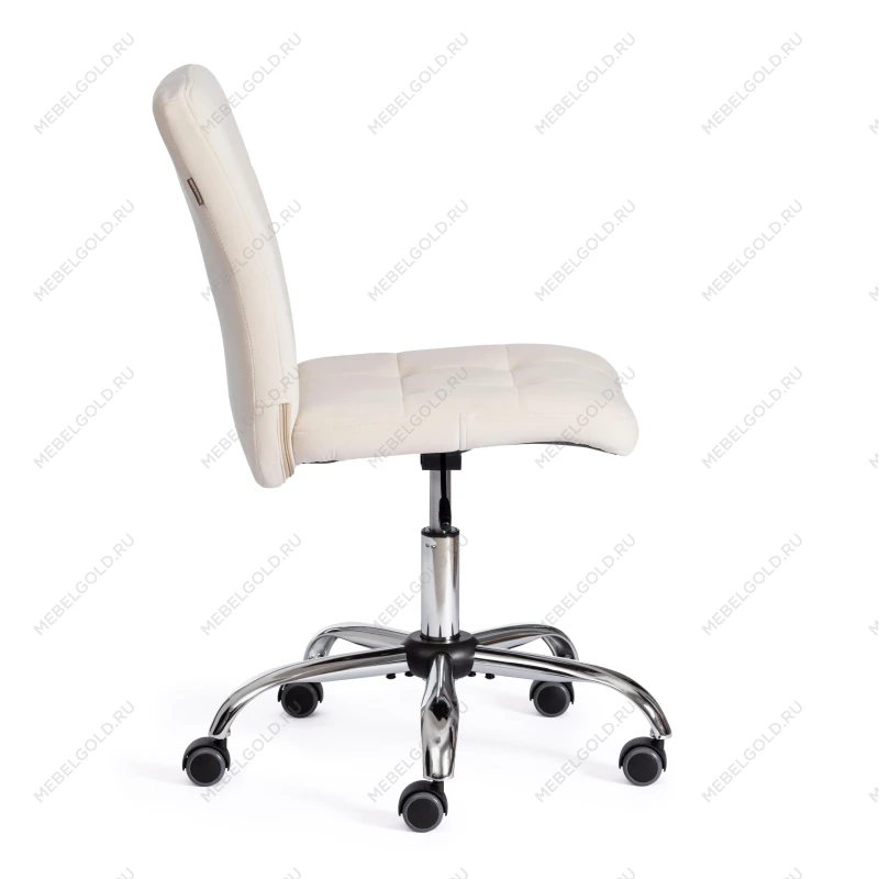 Кресло FIESTA, флок, молочный, 4 | изображение 1