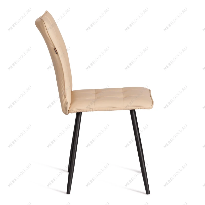 Стул обеденный Bari, LT, экокожа, бежевая, 41х55х89 см | изображение 1