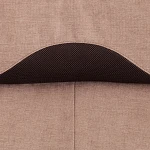 Кресло Duke metal BL, ткань, светло-коричневый, KUB 03/TW-24 | изображение 6