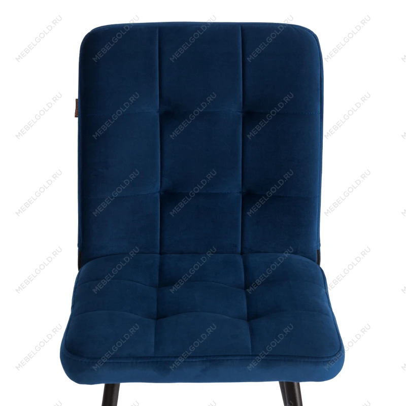 Стул обеденный Medeo, LT, велюр, Blue (синий), 45х56х89 см | изображение 5