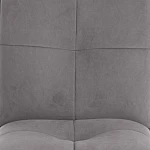 Стул обеденный Sweet, флок, серый/черный, 29, 46х55х88 | изображение 6