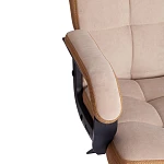 Кресло TRENDY (22), флок/ткань, бежевый/бронза, 7/TW-21 | изображение 9