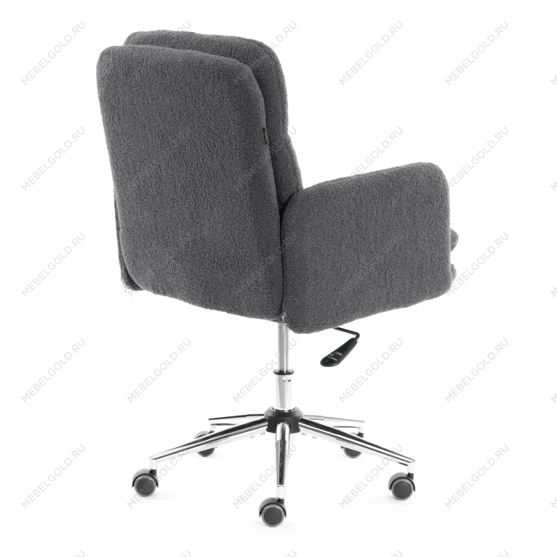 Кресло Dover хром, букле, серый, barni grey | изображение 2