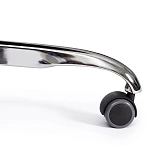 Кресло OXFORD хром, флок, серый, 29 | изображение 10