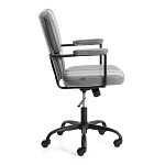 Кресло ALPHA, иск. замша, Grey (Cерый) | изображение 1