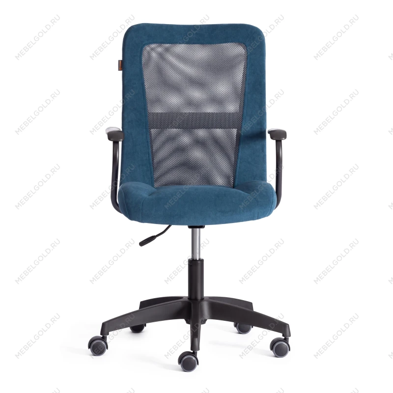 Кресло STAFF, флок/ткань, синий/серый, 32/W-12 | изображение 4