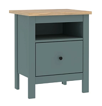 САГА тумба темно-бирюзовая/ясень