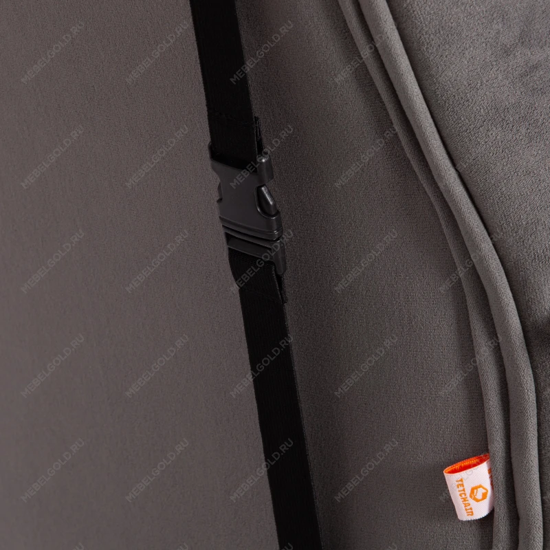 Кресло DRIVER (22), флок/ткань, серый/серый, 29/TW-12 | изображение 13