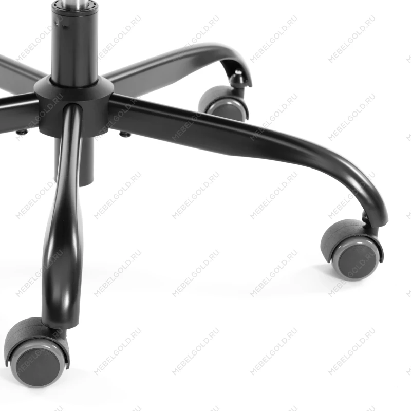 Кресло Chief metalBL, кож/зам/ткань, черный/черный стеганный/черный, 36-6/36-6/TW-11 | изображение 11