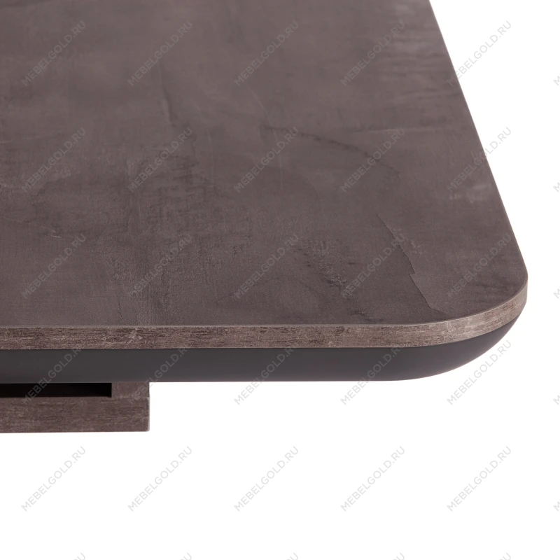 Стол обеденный SKAT, ЛДСП/МДФ, 120-160х80х75 см, Оникс/Графит | изображение 10