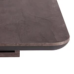 Стол обеденный SKAT, ЛДСП/МДФ, 120-160х80х75 см, Оникс/Графит | изображение 10