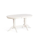 Стол COPPOLA, бук, мдф, 140+40x80x77см, Ivory white | изображение 3