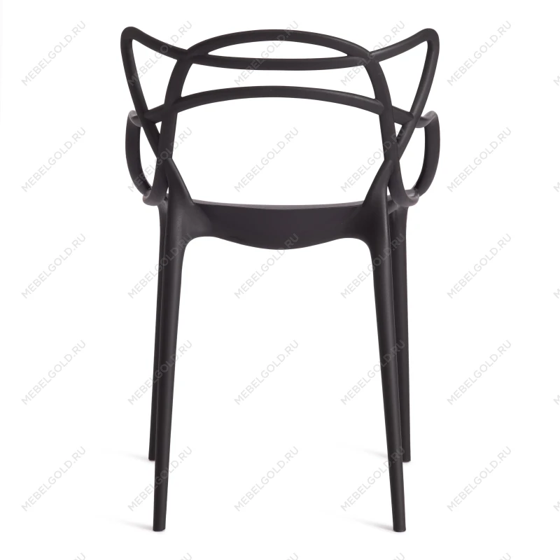 Стул Cat Chair (mod. 028), пластик, 53 x 59 x 82,5 см, черный (Black 3010) | изображение 3