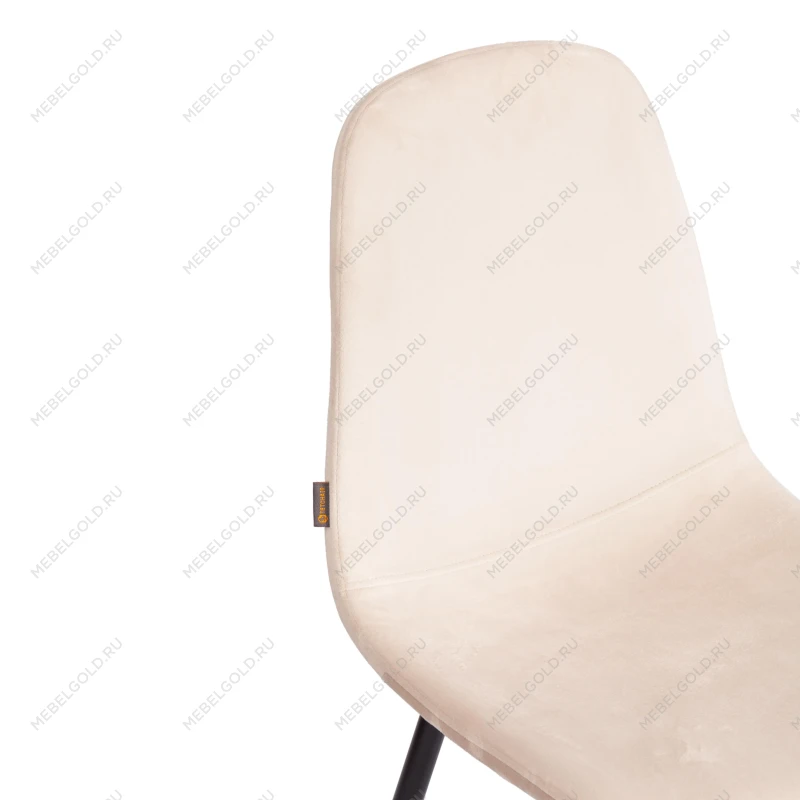 Стул BREEZE (mod. JSC-58), Велюр/металл, 44 х 53 х 86 см, beige (бежевый) HLR2 / черный | изображение 7
