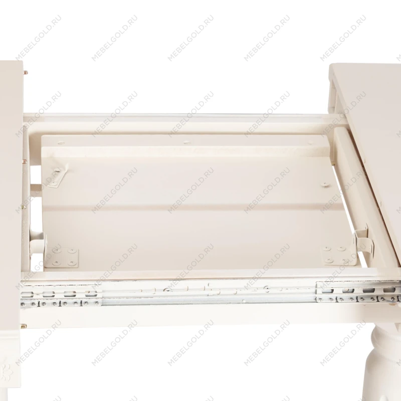 Стол COPPOLA, бук, мдф, 140+40x80x77см, Ivory white | изображение 11