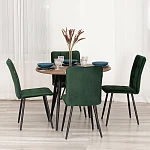 Стул обеденный Bari, LT, велюр, Deep Forest (изумруд), 41х55х89 см | изображение 15