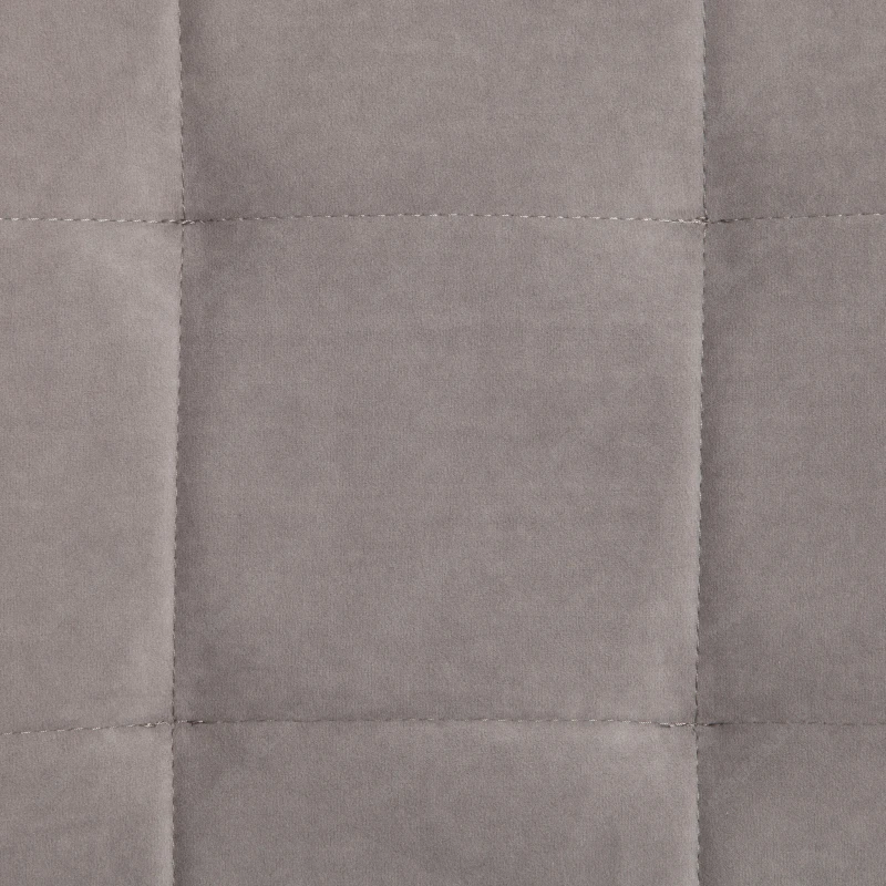 Стул обеденный Medeo, LT, флок, серый/черный, 29, 45х56х89 см | изображение 6