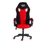 Кресло PILOT (24), флок/ткань, черный/черный/красный, 35/TW-08/TW-11 | изображение 4