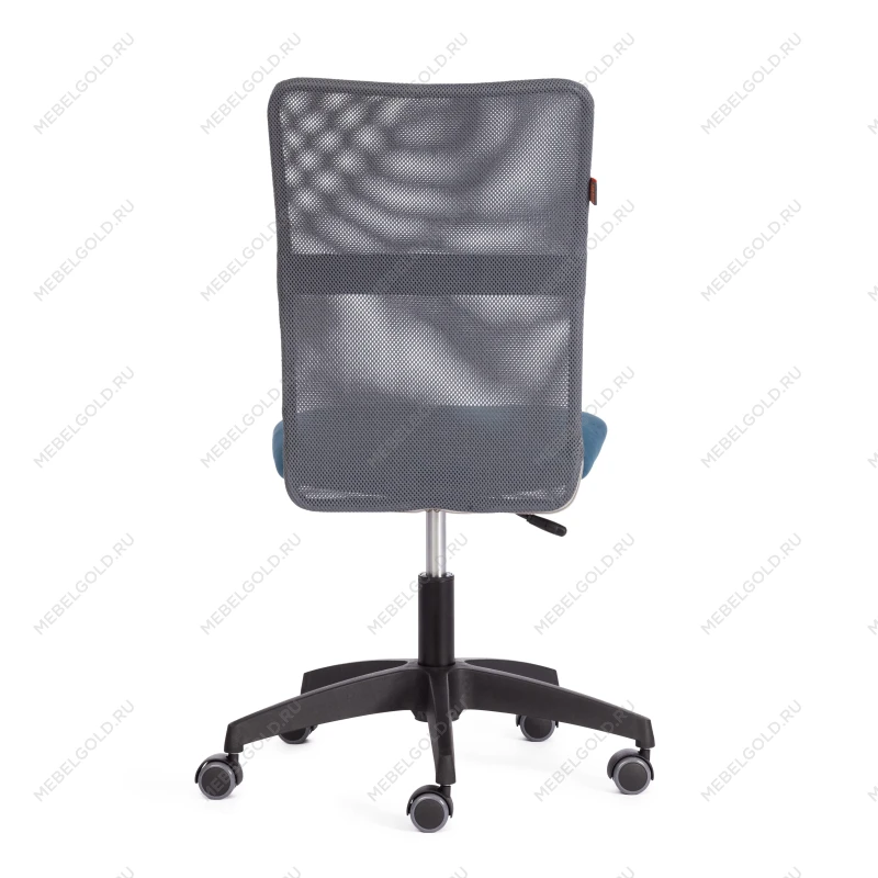 Кресло START, флок/ткань, синий/серый, 32/W-12 | изображение 3