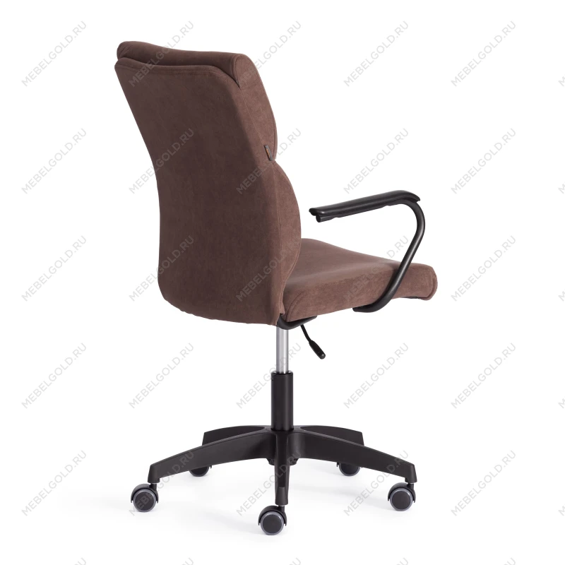 Кресло BENEFIT, флок, коричневый, 6 | изображение 2