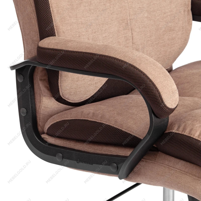 Кресло Duke metal BL, ткань, светло-коричневый, KUB 03/TW-24 | изображение 7