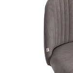 Кресло MELODY, флок, серый, 29 | изображение 6