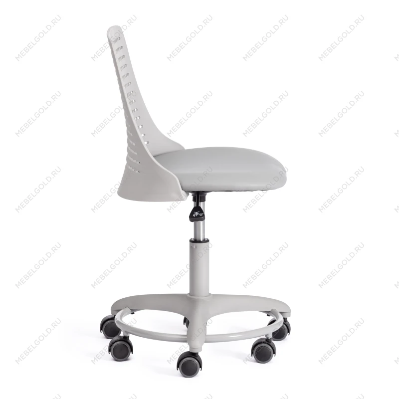 Компьютерное кресло Kiddy, кож/зам, серый | изображение 1