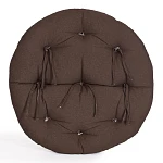 Кресло CLOUDE, рогожка/металл, 97х98х90-96см, коричневый, 3М7-147 | изображение 7