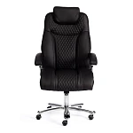 Кресло Trust (max), кож/зам, черный/черный стеганный/черный, 36-6/36-6/36-6/06 | изображение 4