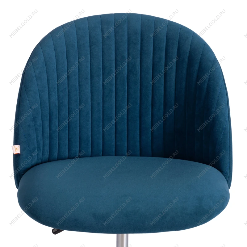 Кресло MELODY, флок, синий, 32 | изображение 5