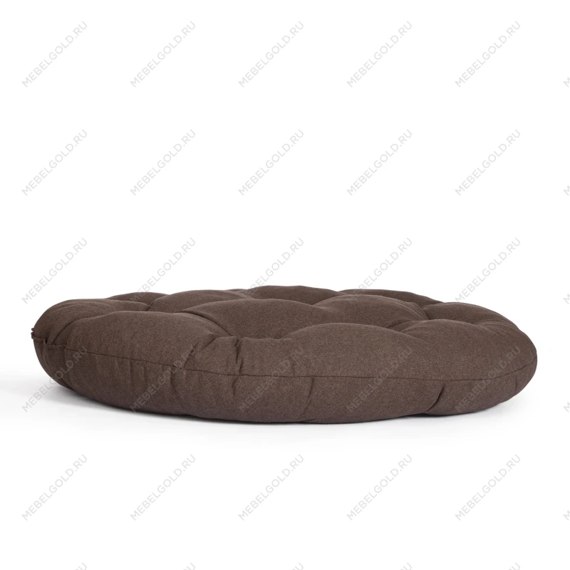 Кресло CLOUDE, рогожка/металл, 97х98х90-96см, коричневый, 3М7-147 | изображение 8